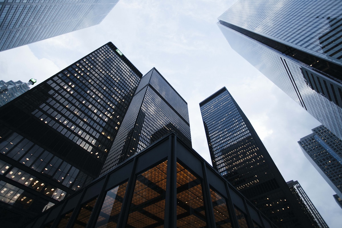 Modern office building exterior